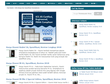 Tablet Screenshot of hargahpxiaomi.com